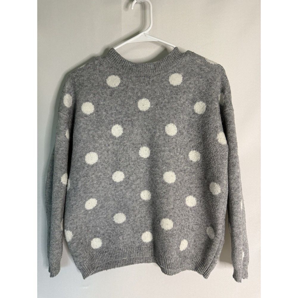Chelsea & Theodore Comfy Cozy Polka Dot Sweater‎ Sz S